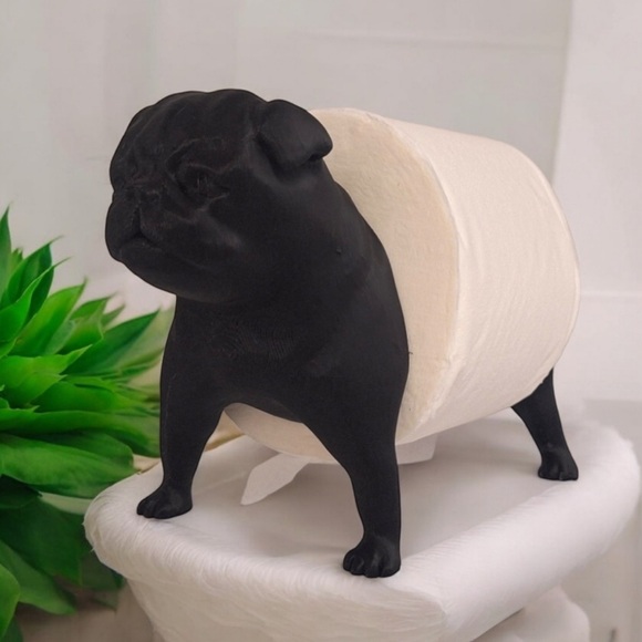 TOILET PAPER PAL! PUG! - Picture 1 of 2